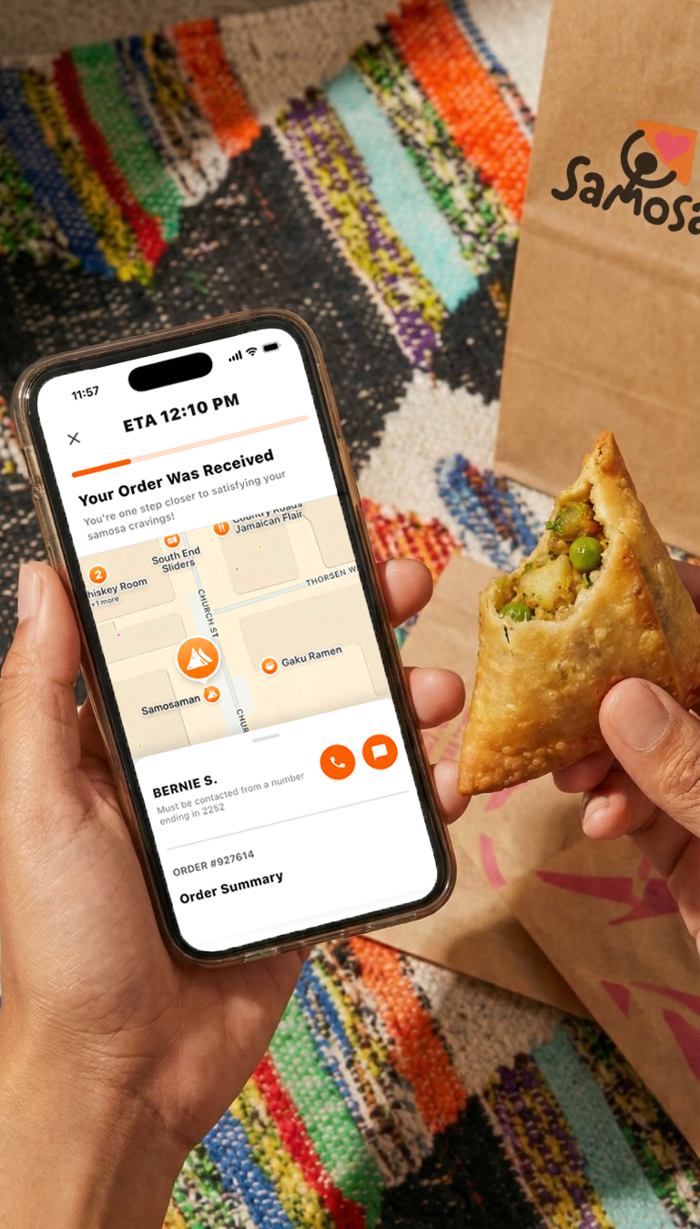 Samosaman Delivery App and Food